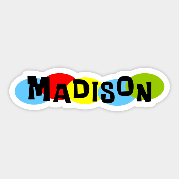 Madison Thing Sticker by Vandalay Industries